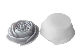 Molde silicona ROSA GRANDE petalos 3D